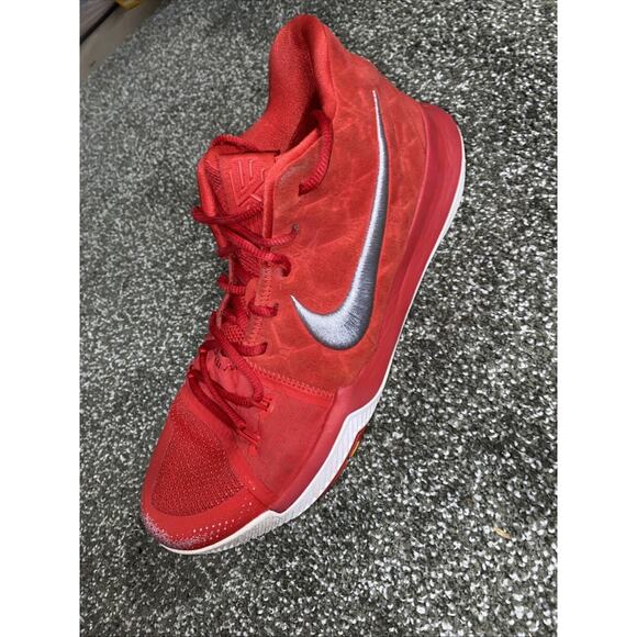 Nike Kyrie 3 University Red Men\'s Size 11.5 Basketball Shoes Suede Nike Zoom main image 6